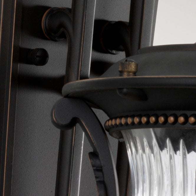 Luverne Medium Wall Lantern Rubbed Bronze