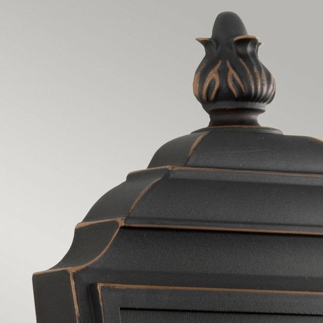 Luverne Small Wall Lantern Rubbed Bronze