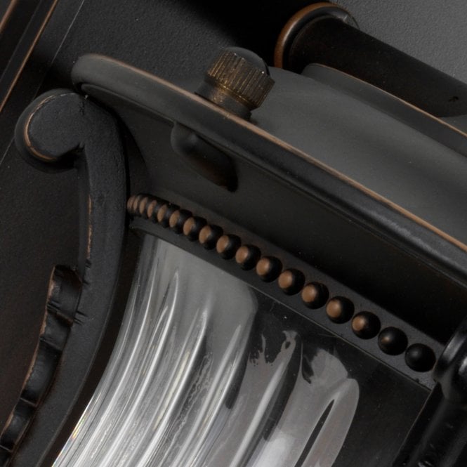 Luverne Small Wall Lantern Rubbed Bronze