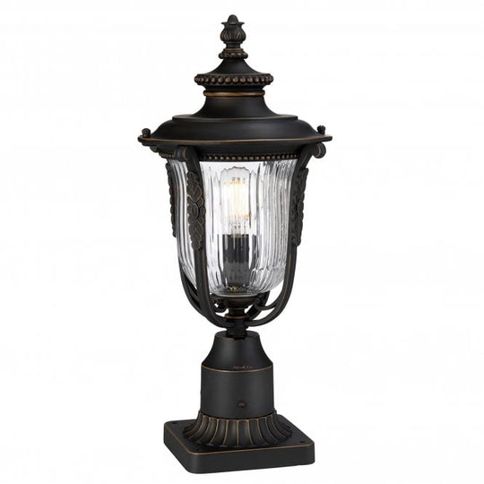 Luverne Pedestal Rubbed Bronze