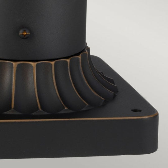 Luverne Pedestal Rubbed Bronze