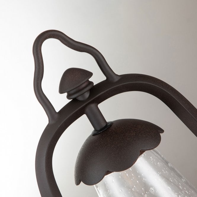 Miners Pedestal Lantern in an old bronze finish