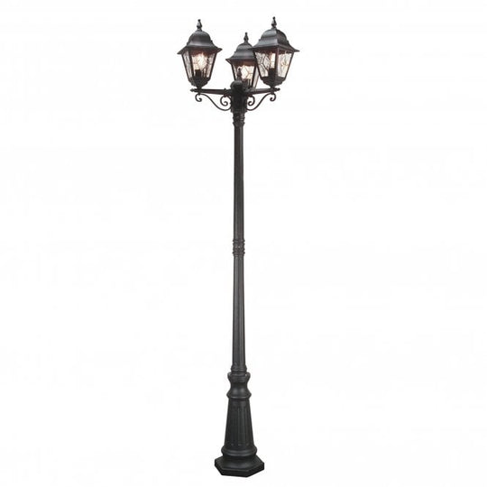 Norfolk Lamp Post in a black finish