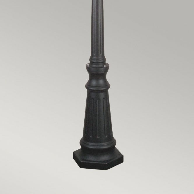 Norfolk Lamp Post in a black finish