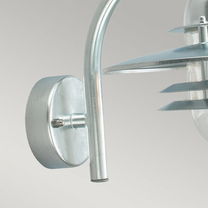 Oslo Pillar Lantern Black Clear