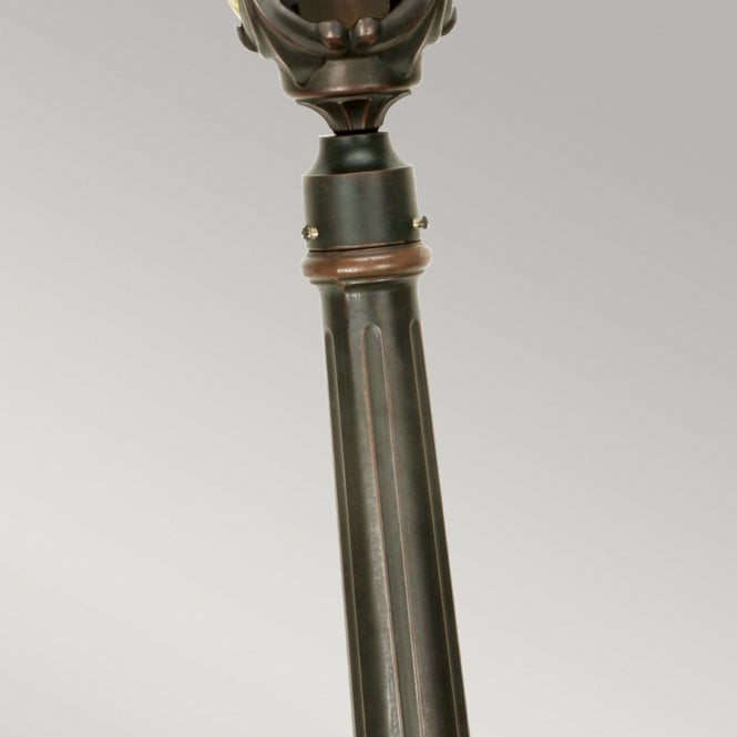 Philadelphia Pillar Lantern Medium with and old bronze finish