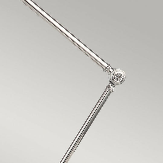 Provence adjustable Table Lamp in a Polished Nickel finish