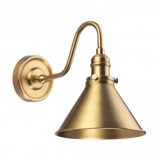 Provence Wall Light with Aged Brass finish