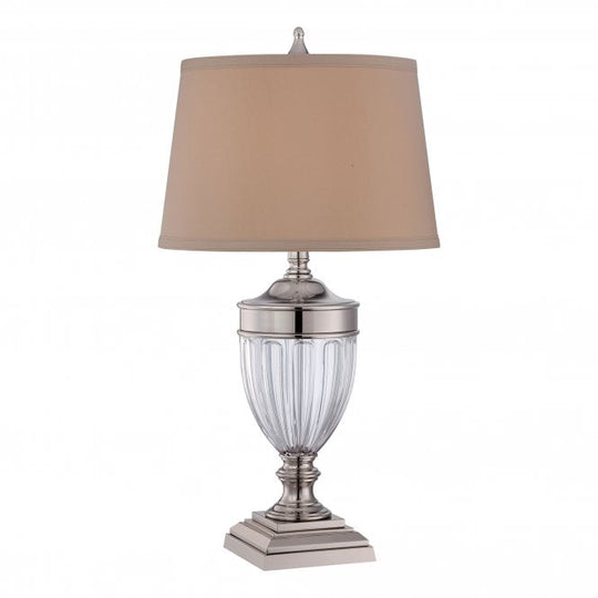 Dennison Table Lamp Polished Chrome / Nickel