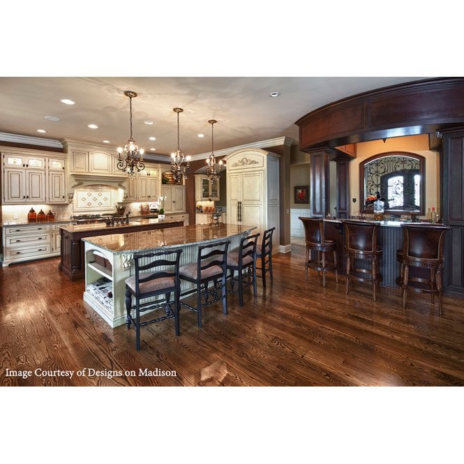 Marquette 3Lt Chandelier Heirloom