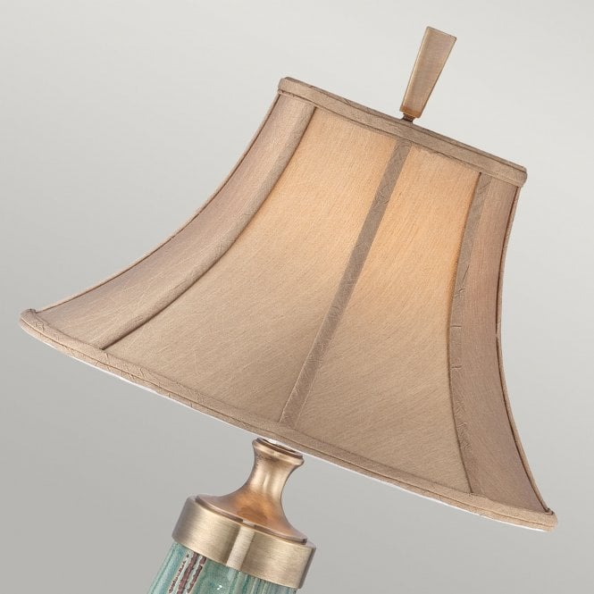 Monteverde Table Lamp Ceramic Glaze/Aged Brass