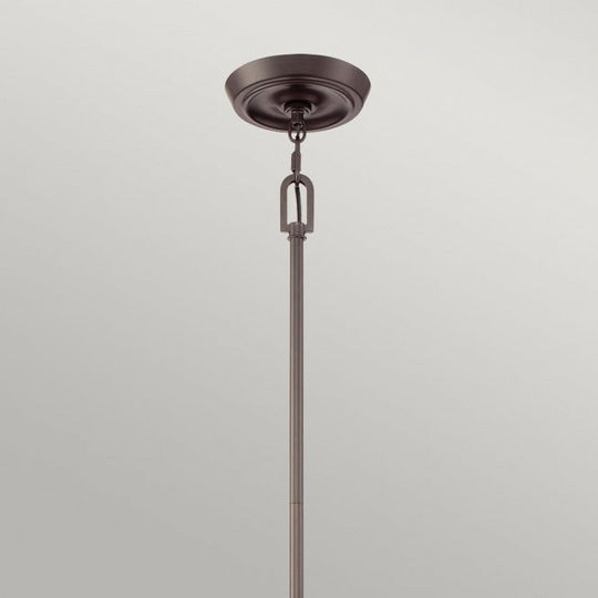 Penn Station 3Lt Pendant Western Bronze