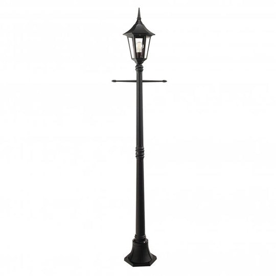 Rimini Single Post Lantern Black