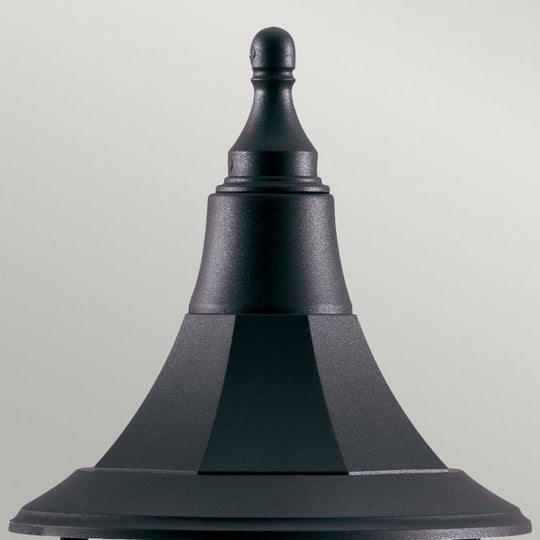 Shannon Pedestal with a black finish