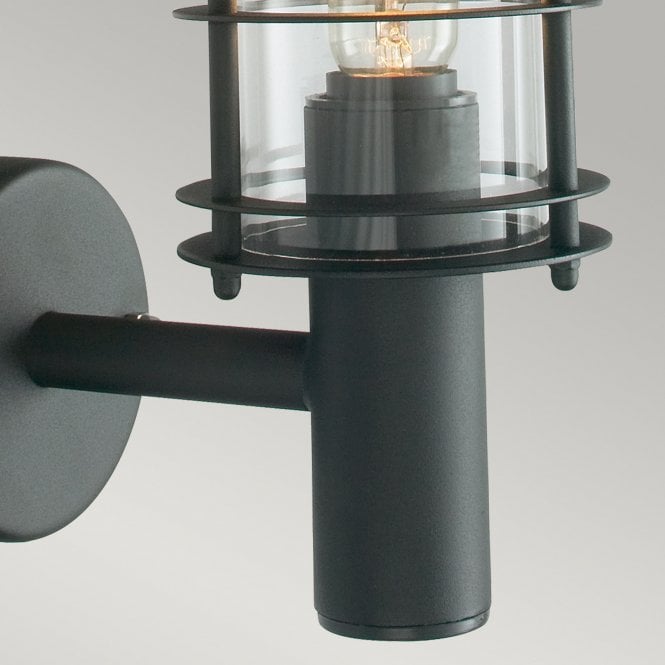 Stockholm Wall Lantern Black