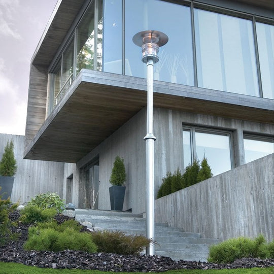 Stockholm Single Post Grande Galvanised