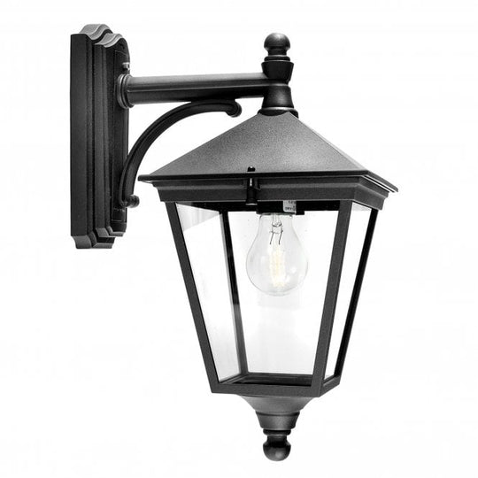 Turin Down Wall Lantern Black