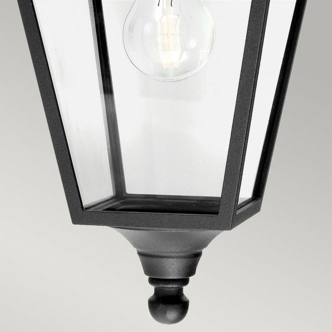 Turin Down Wall Lantern Black