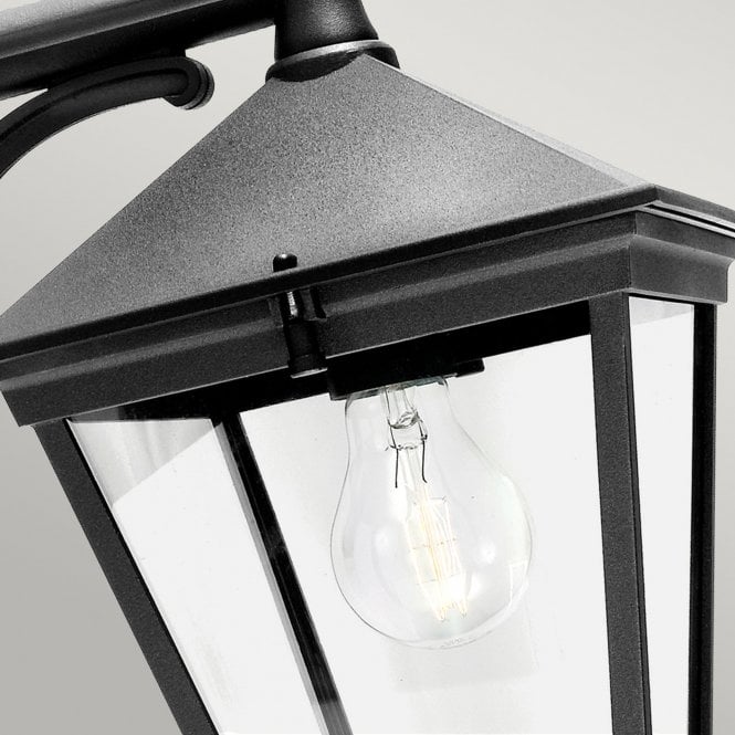 Turin Down Wall Lantern Black