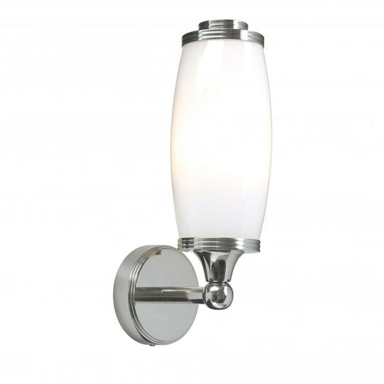 Bathroom Eliot Single Wall Light with a Polished Chrome finish