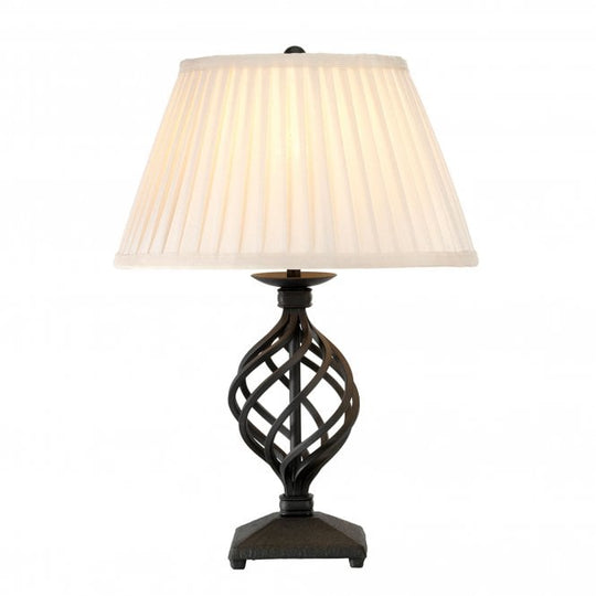 Belfry Table Lamp with a Black finish