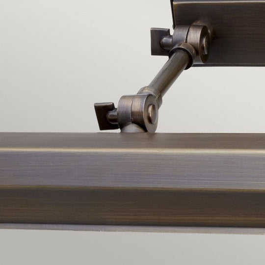 Chawton 4 Light Large Picture Light In Dark Bronze Finish