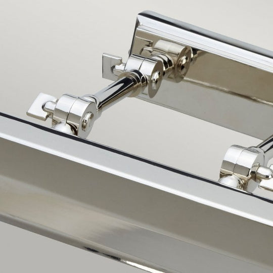 Chawton 4 Light Large Picture Light In Polished Nickel Finish