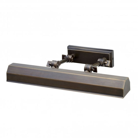 Chawton 2 Light Medium Picture Light In Dark Bronze Finish