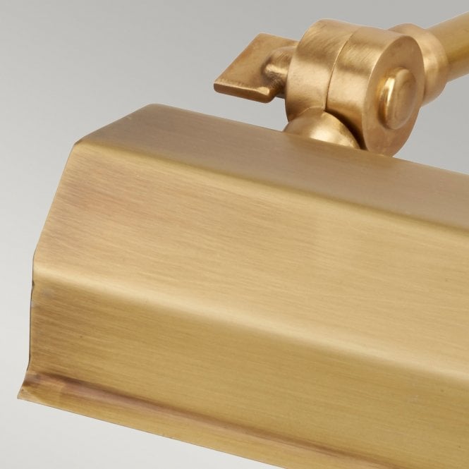 Chawton 1 Light Small Picture Light In Aged Brass Finish