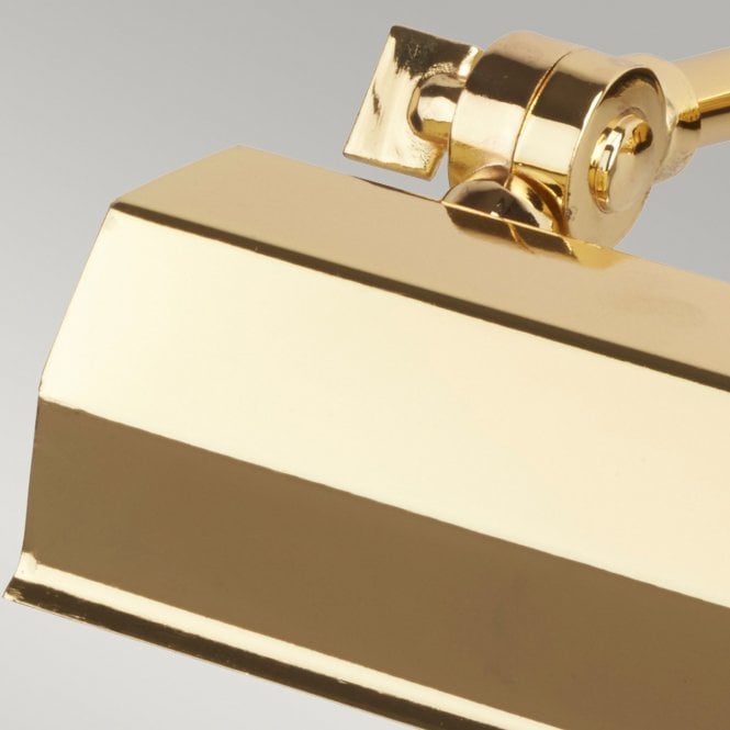 Chawton 1 Light Small Picture Light In Polished Brass Finish