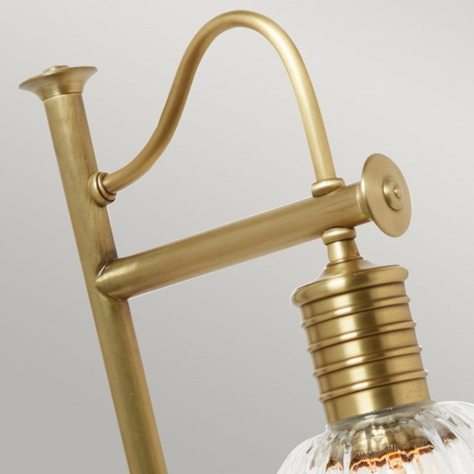 Douille Table Lamp In Aged Brass Finish