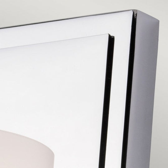 Amalia 1 Light Bathroom Wall Light In Polished Chrome Finish