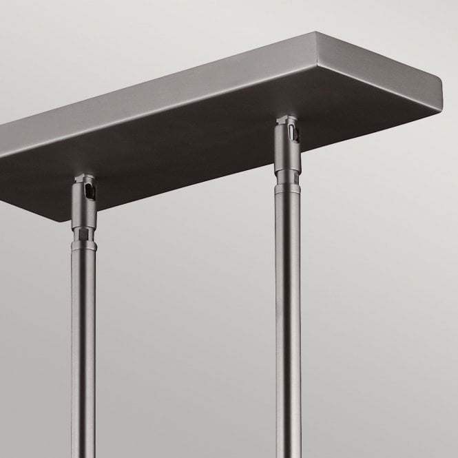 Hobson 3 Light Island Chandelier In Satin Nickel Finish