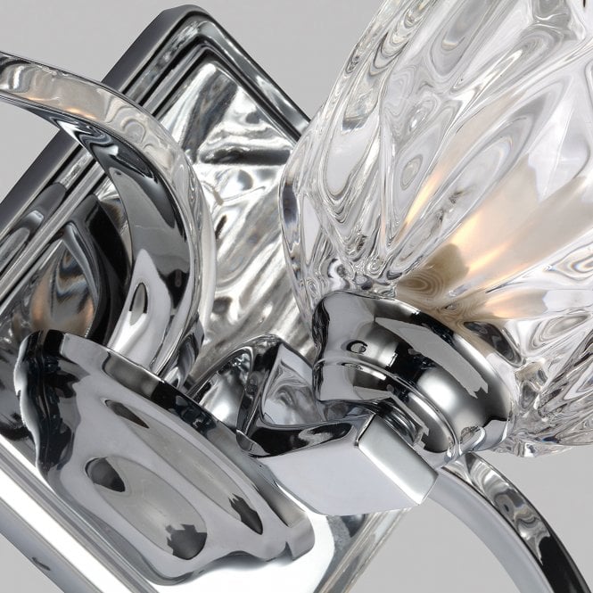 Kalli 3 Light Above Mirror Light In Polished Chrome Finish