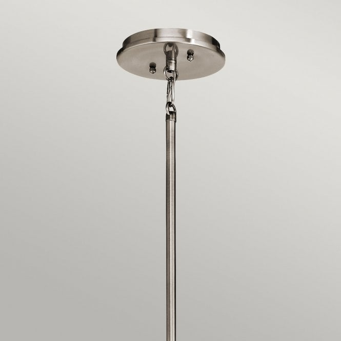 Emory 4 Light Chandelier/Semi Flush  In Classic Pewter Finish