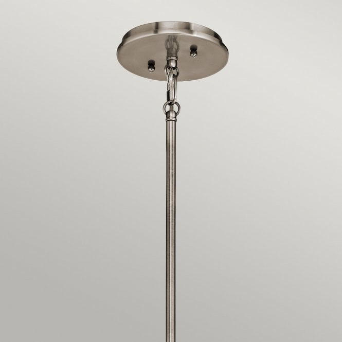 Emory 3 Light Pendant/Semi Flush  In Classic Pewter Finish