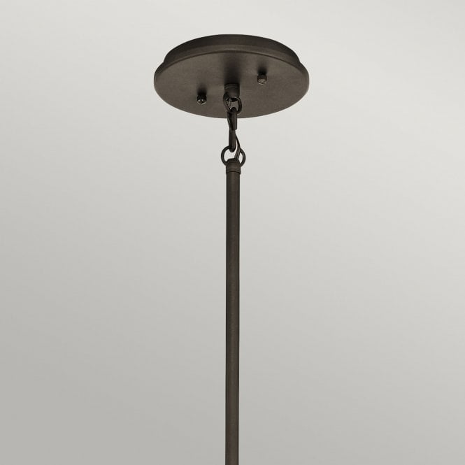 Emory 3 Light Pendant/Semi Flush  In Classic Pewter Finish
