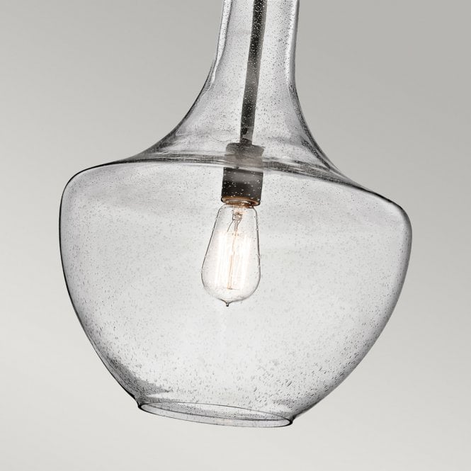 Everly 1 Light Medium Pendant In Olde Bronze Finish