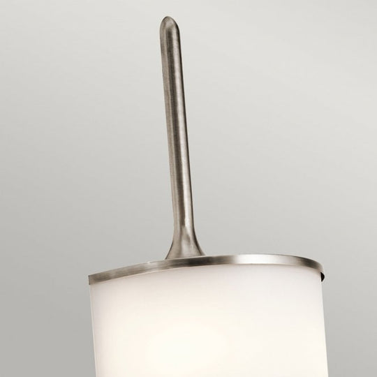 Mona Large 2 Light Wall Light In Classic Pewter Finish