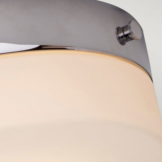 Tamar 1 Light Medium Bathroom Flush In Polished Chrome Finish