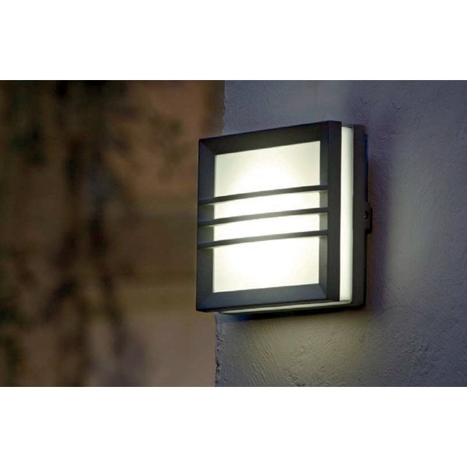 EGIL 2W Graphite 1 lt Wall/Ceiling Lantern  1 lt Wall/Ceiling Lantern