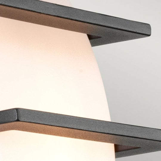 SVEN 2W Graphite 1 lt Wall Lantern  1 lt Wall Lantern