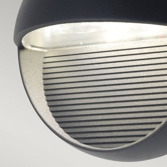 FREYR R Graphite Round 1 lt Wall Light Round 1 lt Wall Light