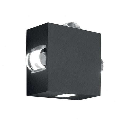 AGNER 4W Graphite 4 lt Wall Light 4 lt Wall Light