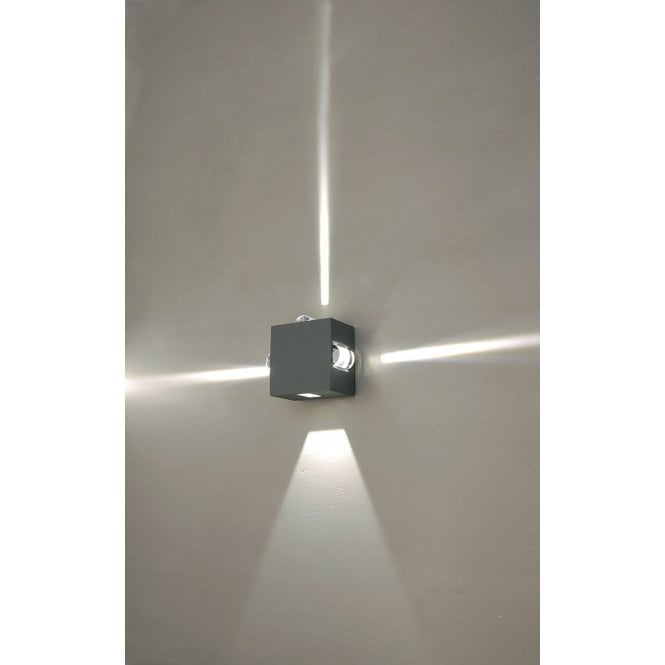 AGNER 4W Graphite 4 lt Wall Light 4 lt Wall Light