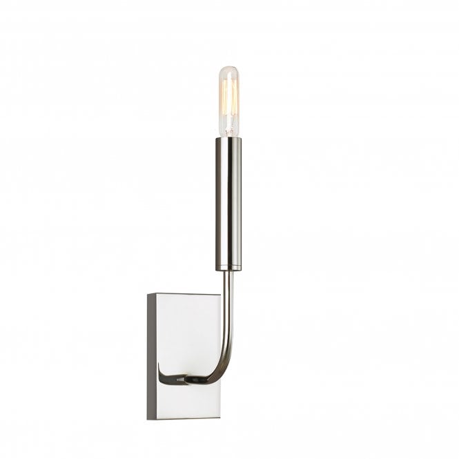 Brianna 1 Light Wall Light - Polished Nickel