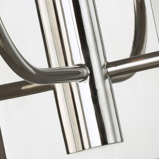 Brianna 2 Light Wall Light - Polished Nickel