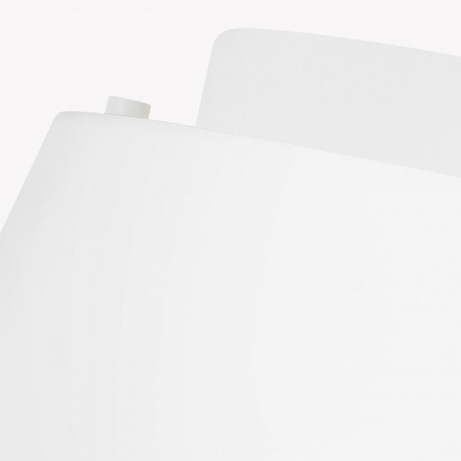 Asher 3 Light Flush Light - Matte White