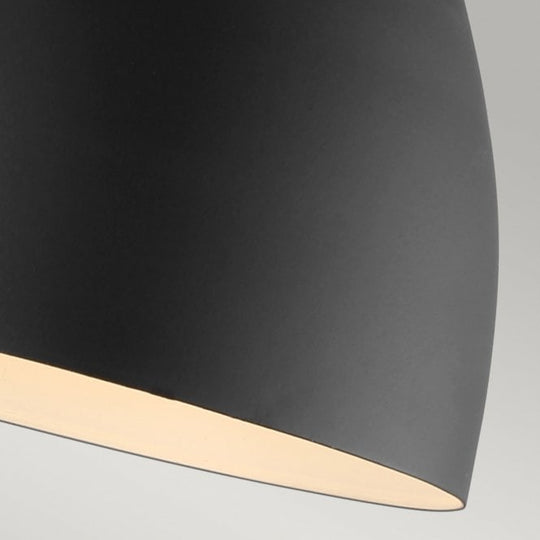 Joan 1 Light Wall Light - Midnight Black