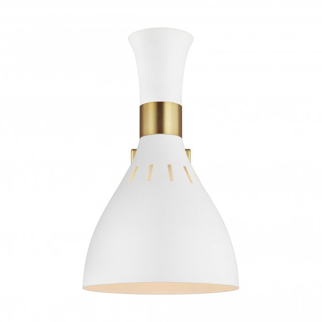Joan 1 Light Wall Light - Matte White